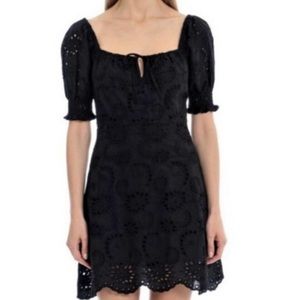 7 For All Mankind Eyelet Mini Dress. Size M